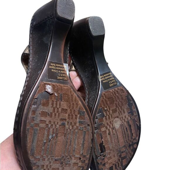 Coconuts by Matisse so3 8.5 bronze heeled sandal new perfect condition see pics - Picture 3 of 3